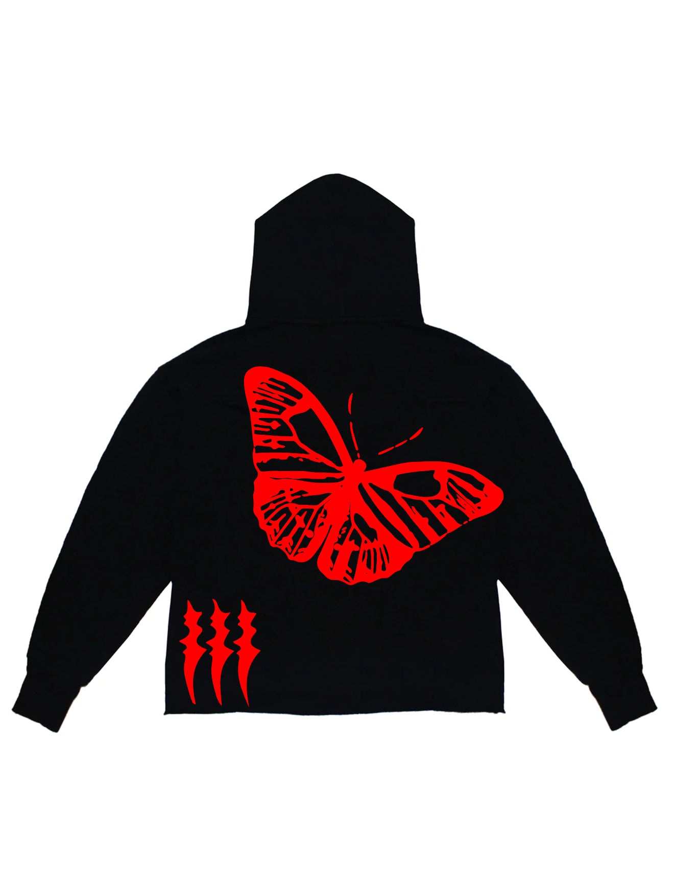 Black hoodie Red Ae’Vinichi